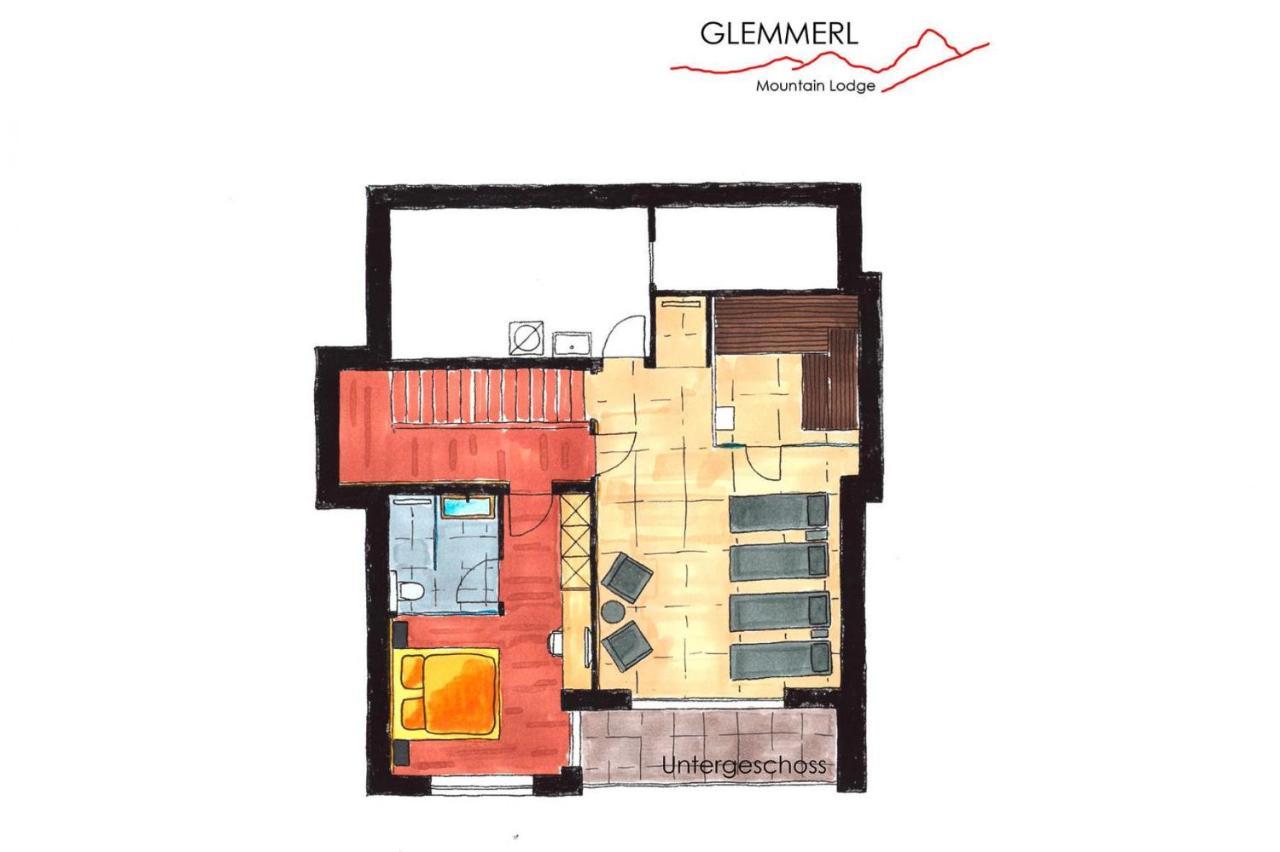Chalet Glemmerl Mountain Lodge, Saalbach ภายนอก รูปภาพ