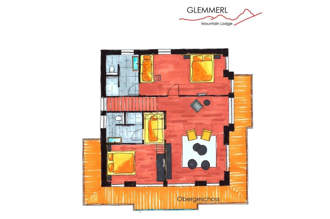 Chalet Glemmerl Mountain Lodge, Saalbach ภายนอก รูปภาพ