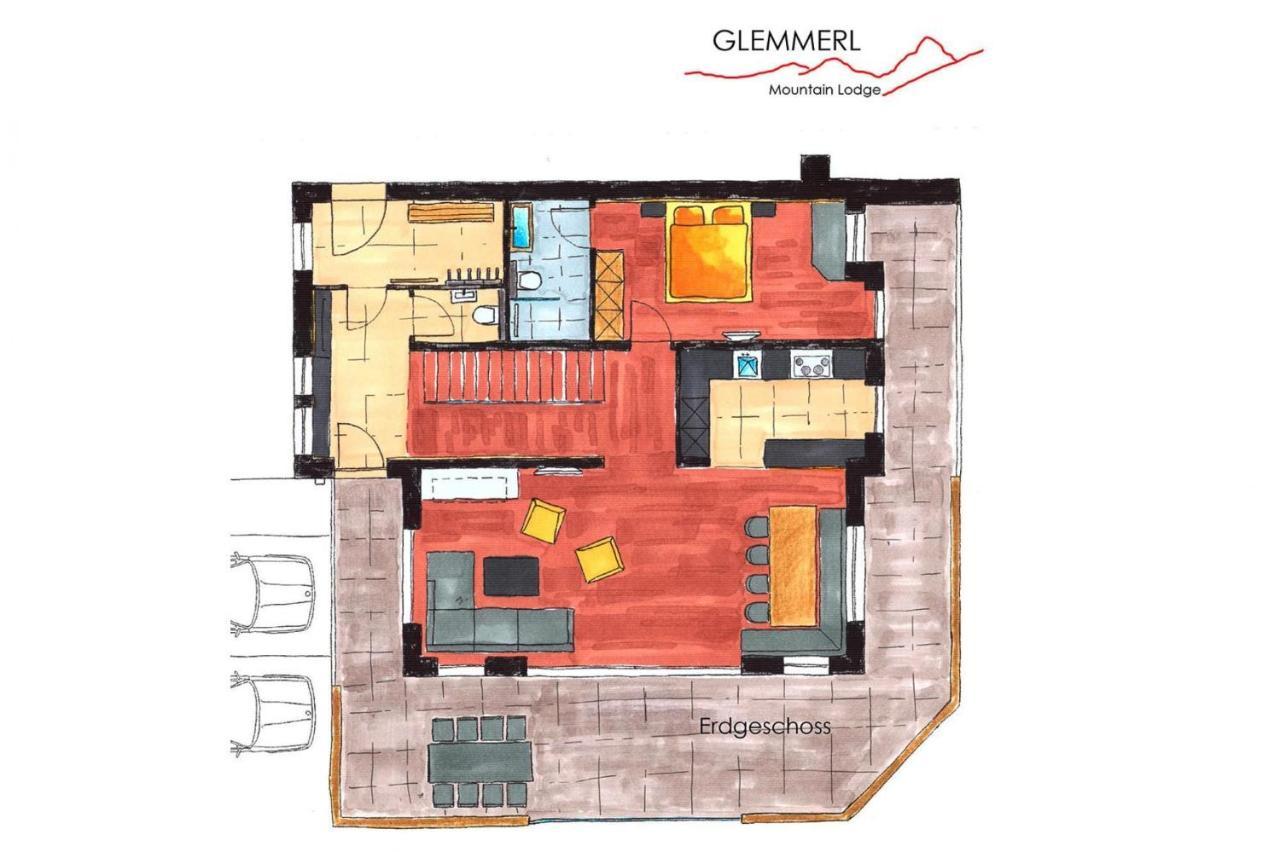 Chalet Glemmerl Mountain Lodge, Saalbach ภายนอก รูปภาพ